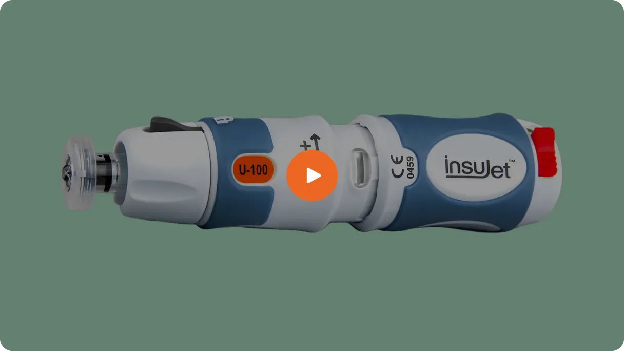 InsuJet™ | Needle-Free Insulin Injector for Diabetes Management